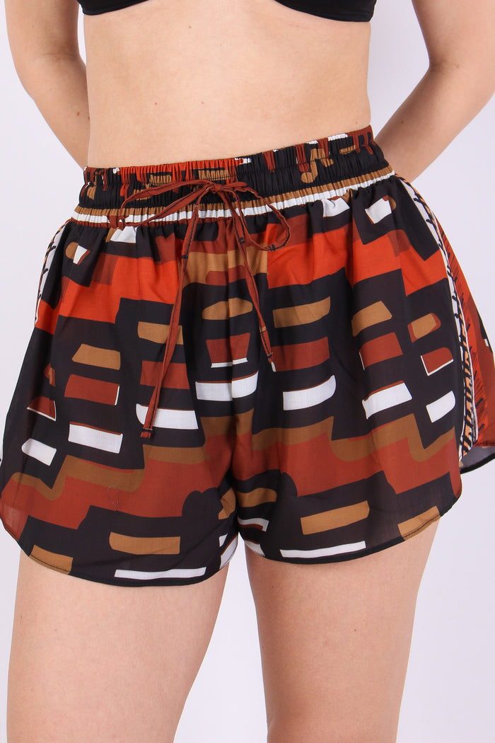 Short Fantasia Etnica Multicolor-7