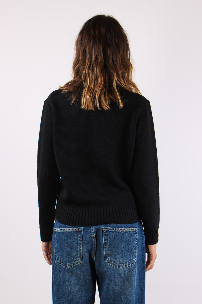 Pullover Orsetto Black-4