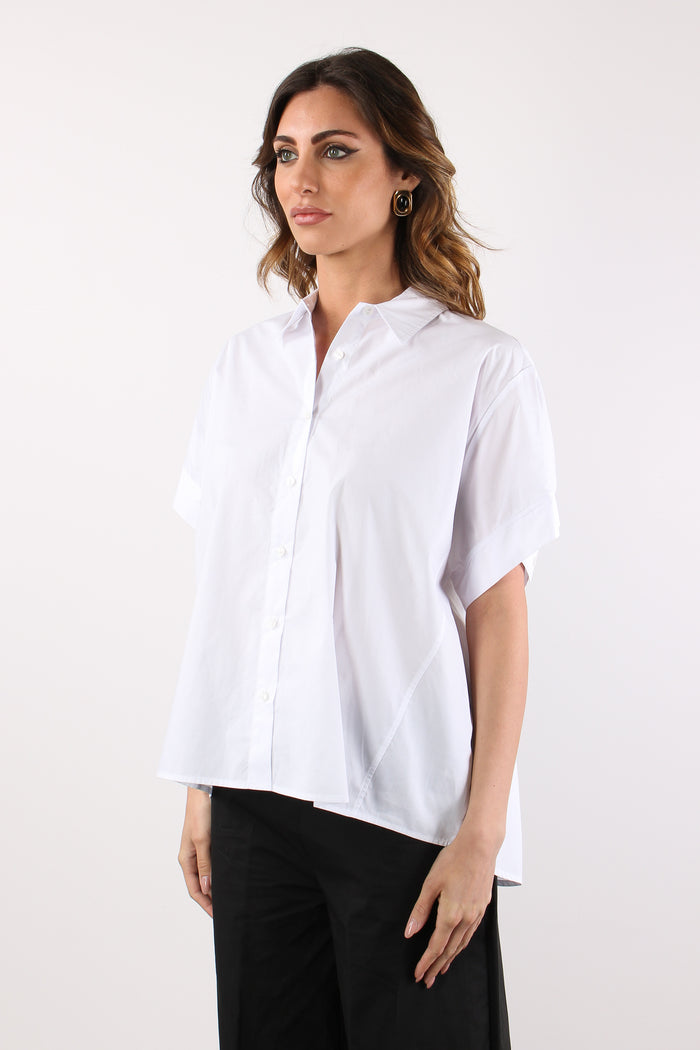 Camicia Over M/m Bianco Ottico-4