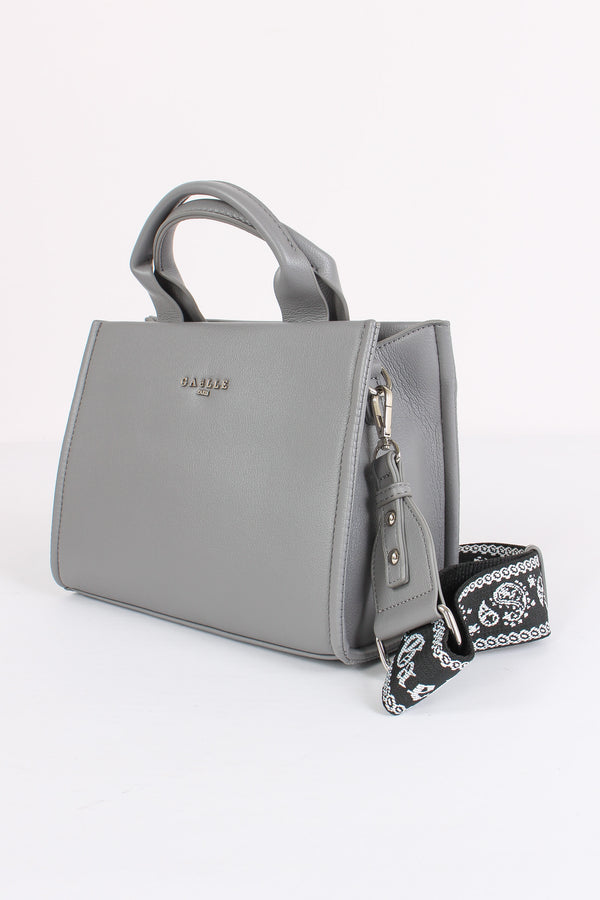 Shopping Rigida Bandana Grigio Ferro-2