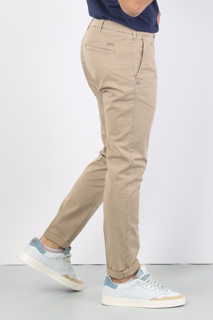 Pantalone Chino Slim Fit Beige-4