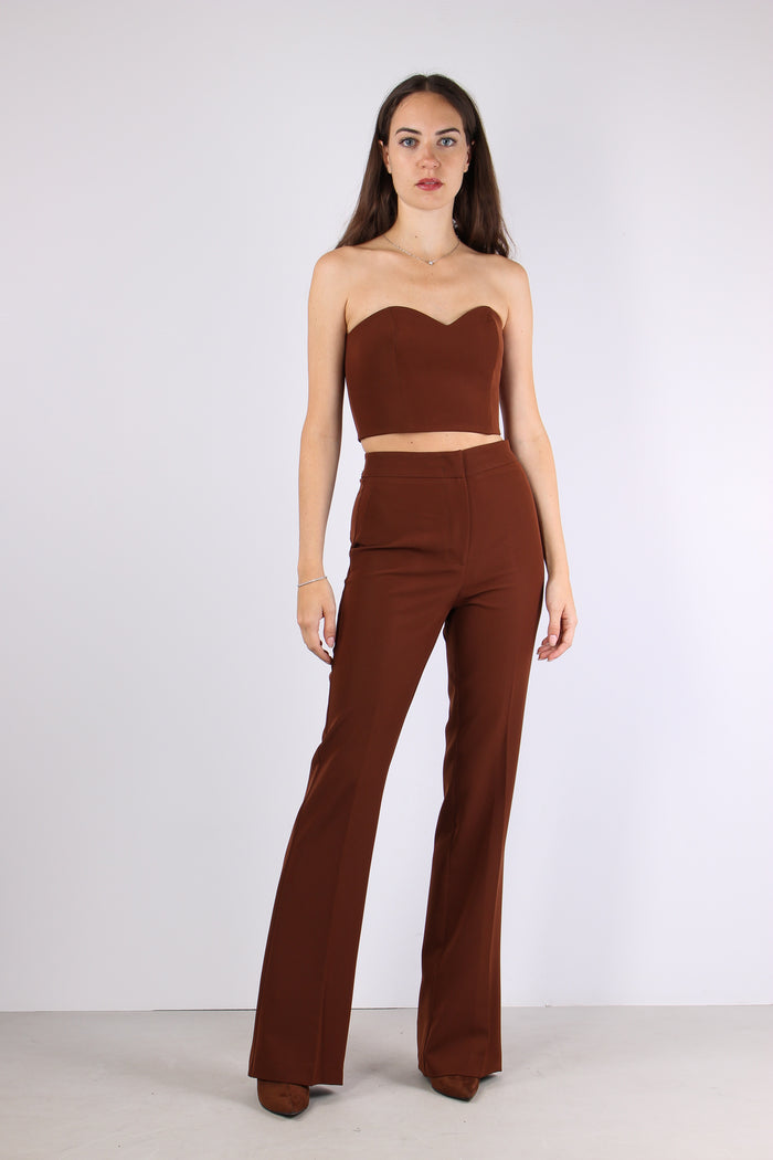 Pantalone Zampa Brown-5
