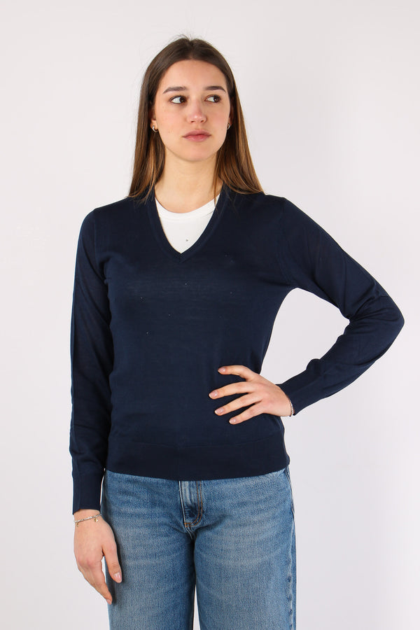 Maglia Scavo V M/l Blu-2