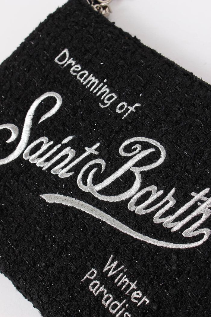 Pochette Tweed Nero-5