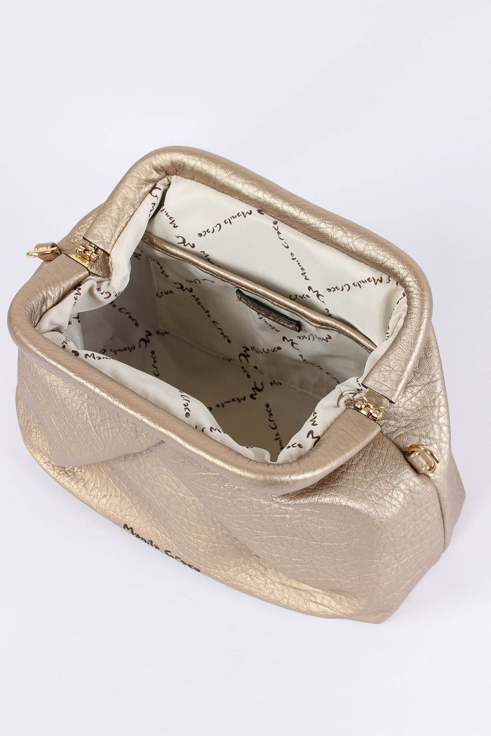 Clutch Intreccio Oro-4