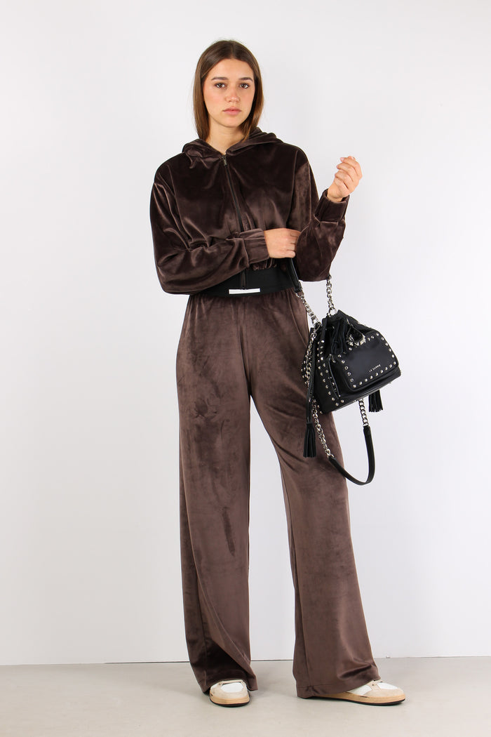 Felpa Corta Ciniglia Moro-5