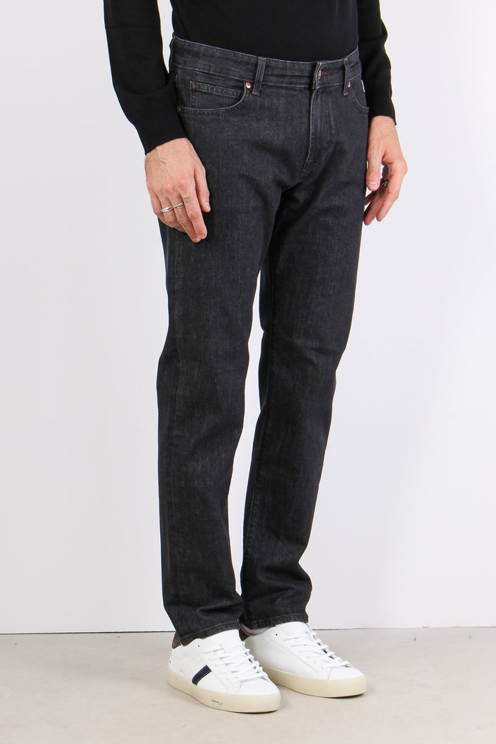 Denim Slim Fit Denim Black-7