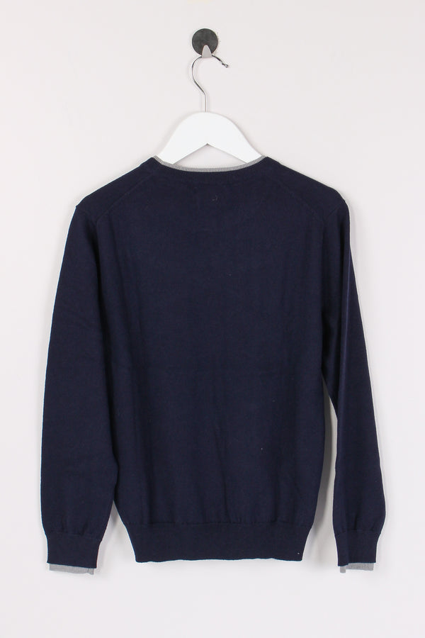 Pullover Leggero Profilo Navy Blue-2