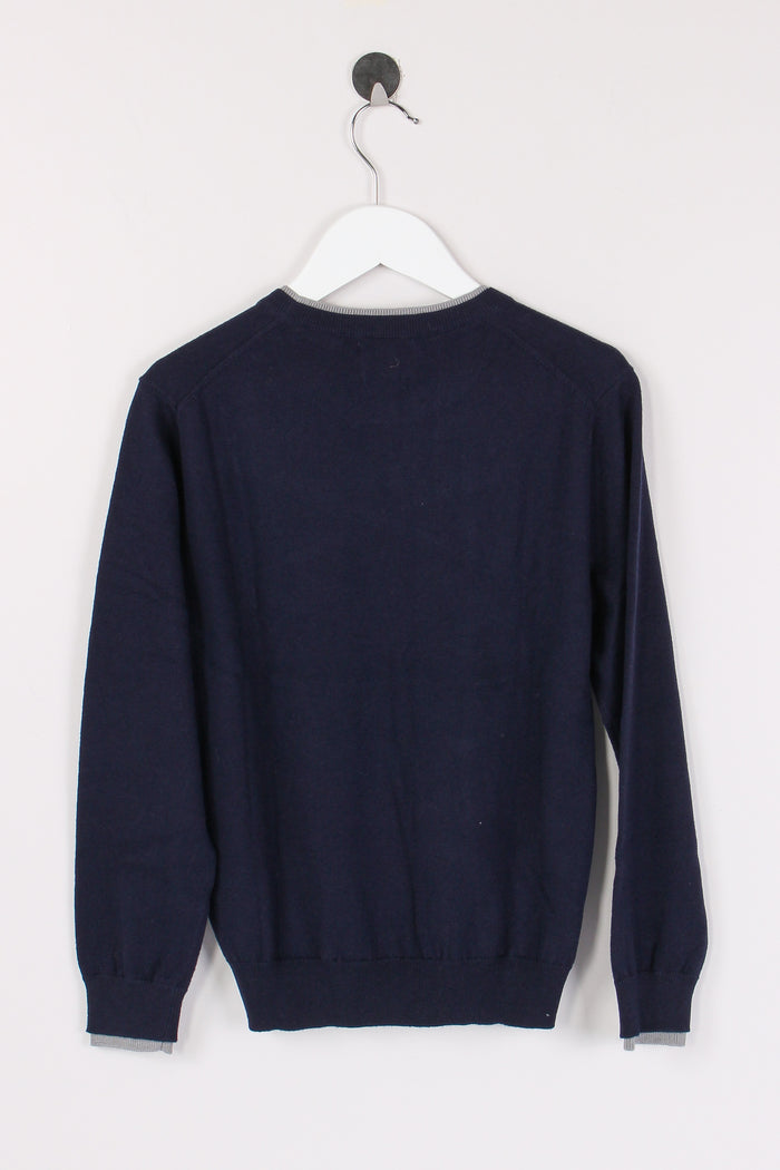 Pullover Leggero Profilo Navy Blue-2