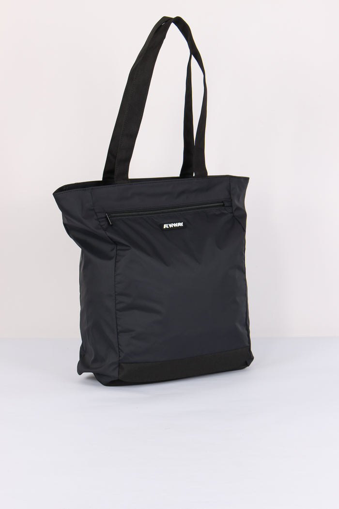 Shopping Verticale Nylon Black Pure-7