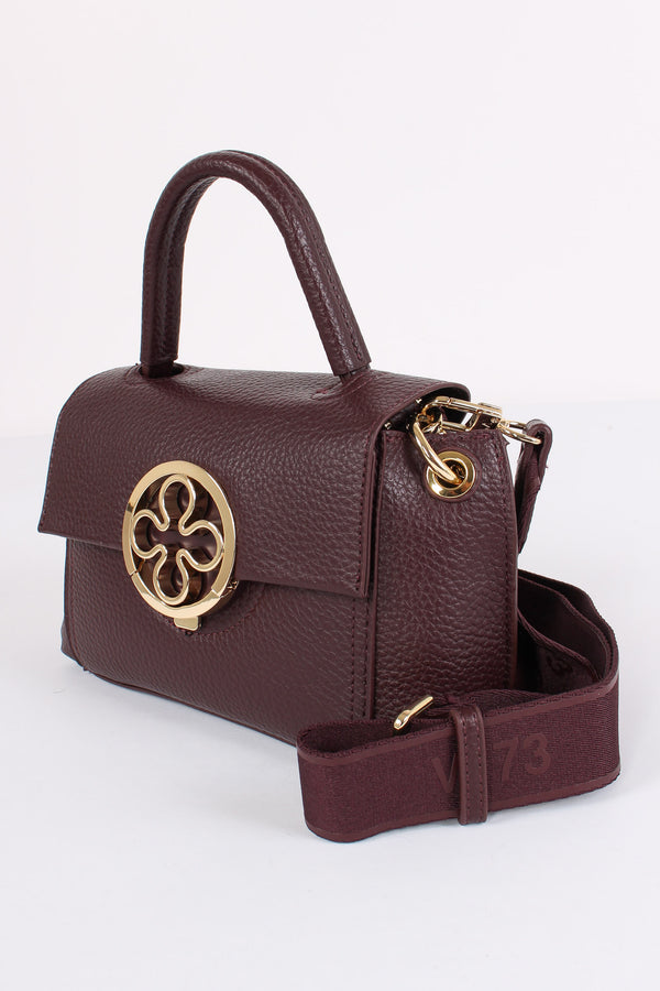 Federica W Mini Pochette Roson Bordeaux-2