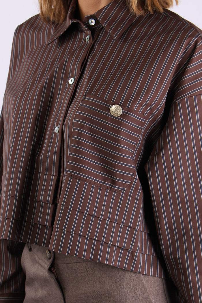 Camicia Riga Balze Moro/nero-8