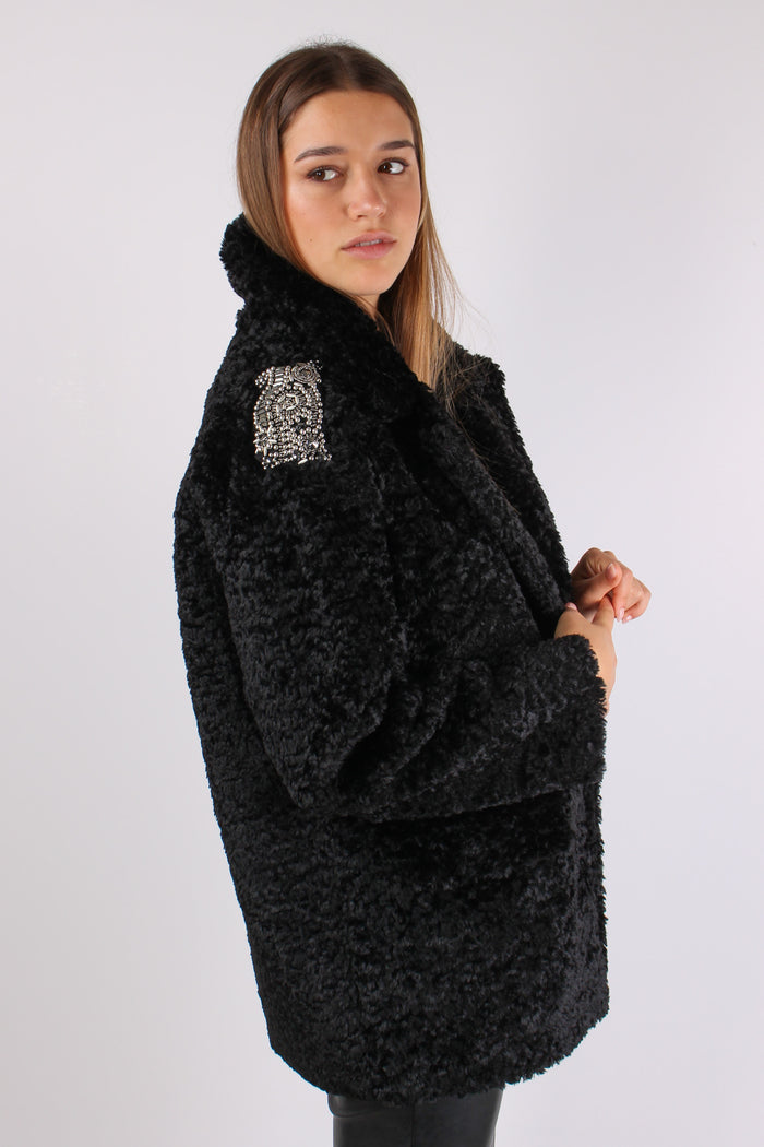 Ecopellicca Astrakan Black-7