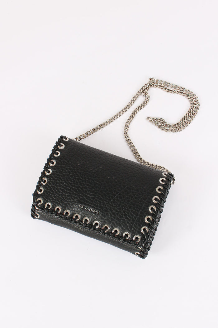 Tracollina Occhielli Strass Black-4