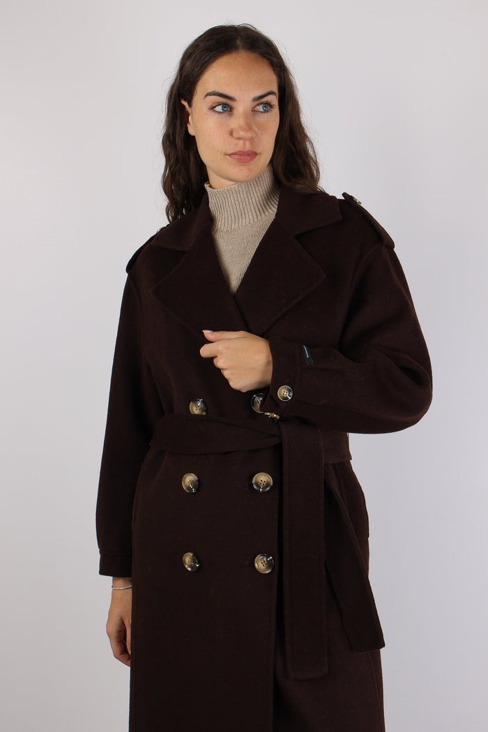 Cappotto Lana Doppiopetto Fondente-5