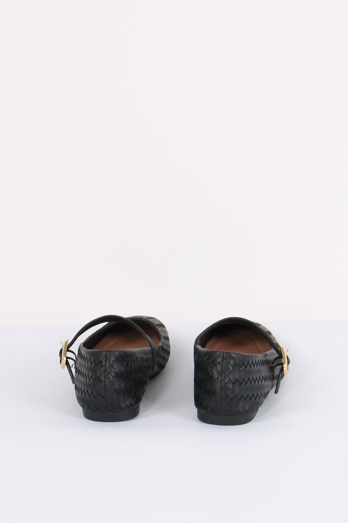 Ballerina Intreccio Nero-3