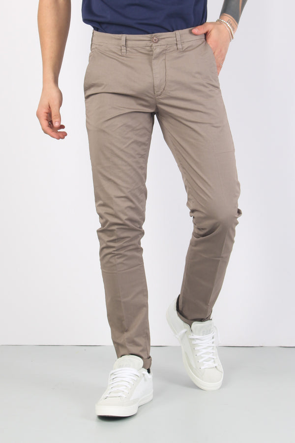 Pantalone Chino Leggero Tan-2
