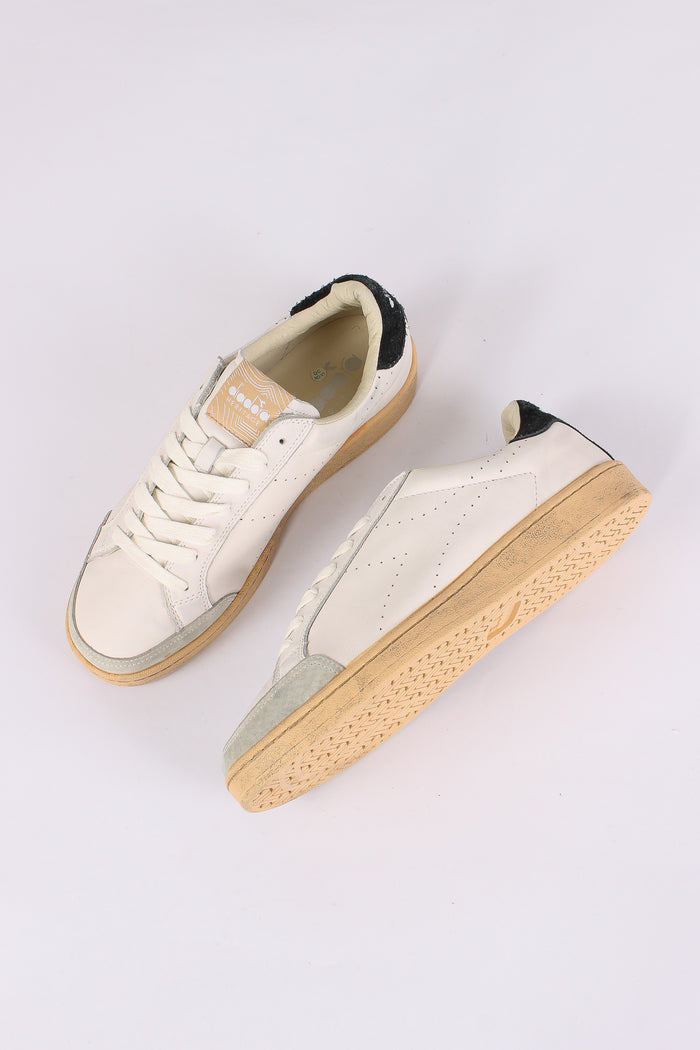 Sneakers Presitge Plain Used Bianco/nero-2