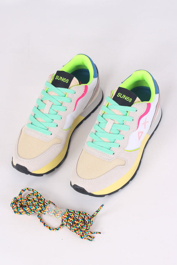 Sneaker Ally Color Explosion Bianco-2