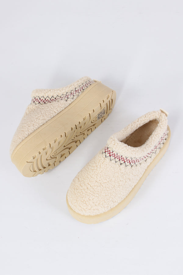 Ciabatta Teddy Beige-2