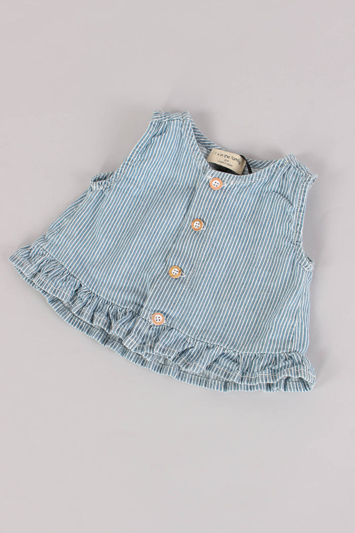Top Smanicato Riga Denim-3