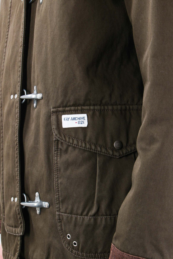 Cappotto 4 Ganci Canvas Militare-3
