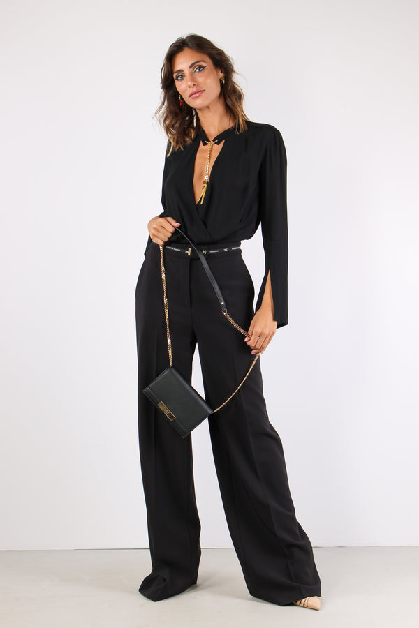 Camicia Body Collana Nero