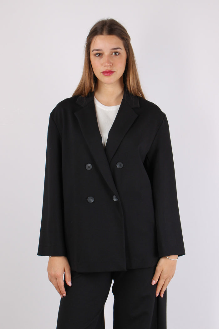 Cappetta Over Punto Milano Nero-2