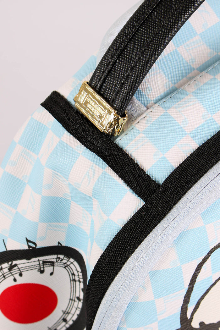 Backpack Peanuts Snoopy Jams Azzurro-8