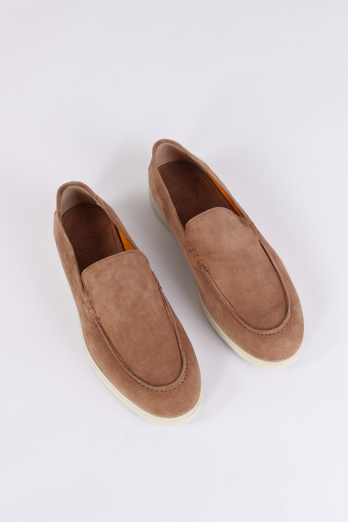 Mocassino Scamosciato Beige-2