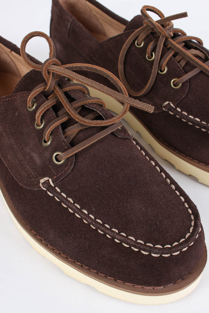 Scarpa Scamosciata Dk Brown-4