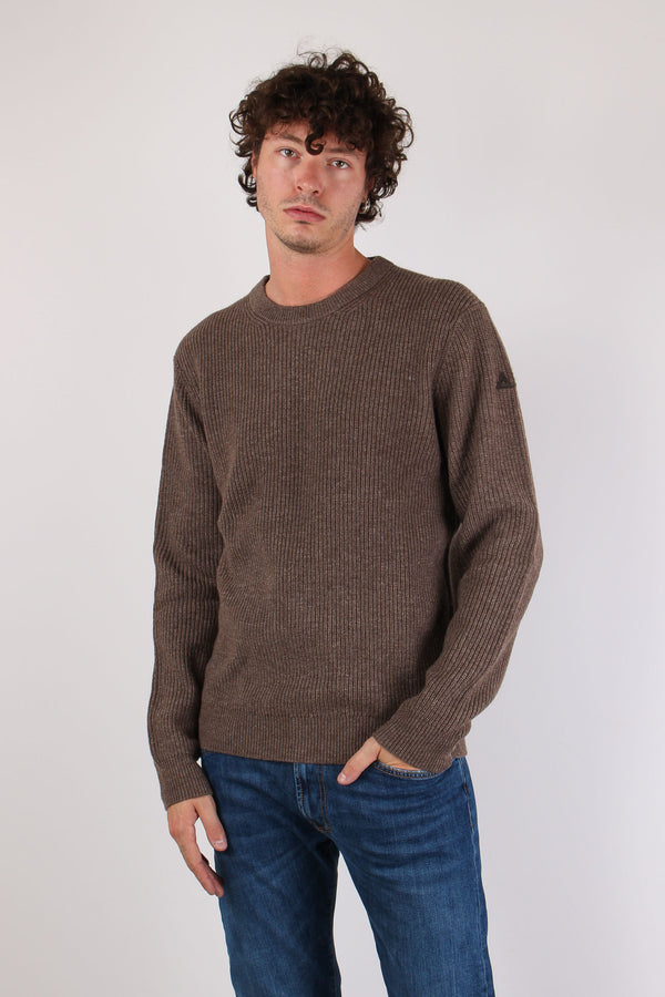 Maglia Girocollo Tortora