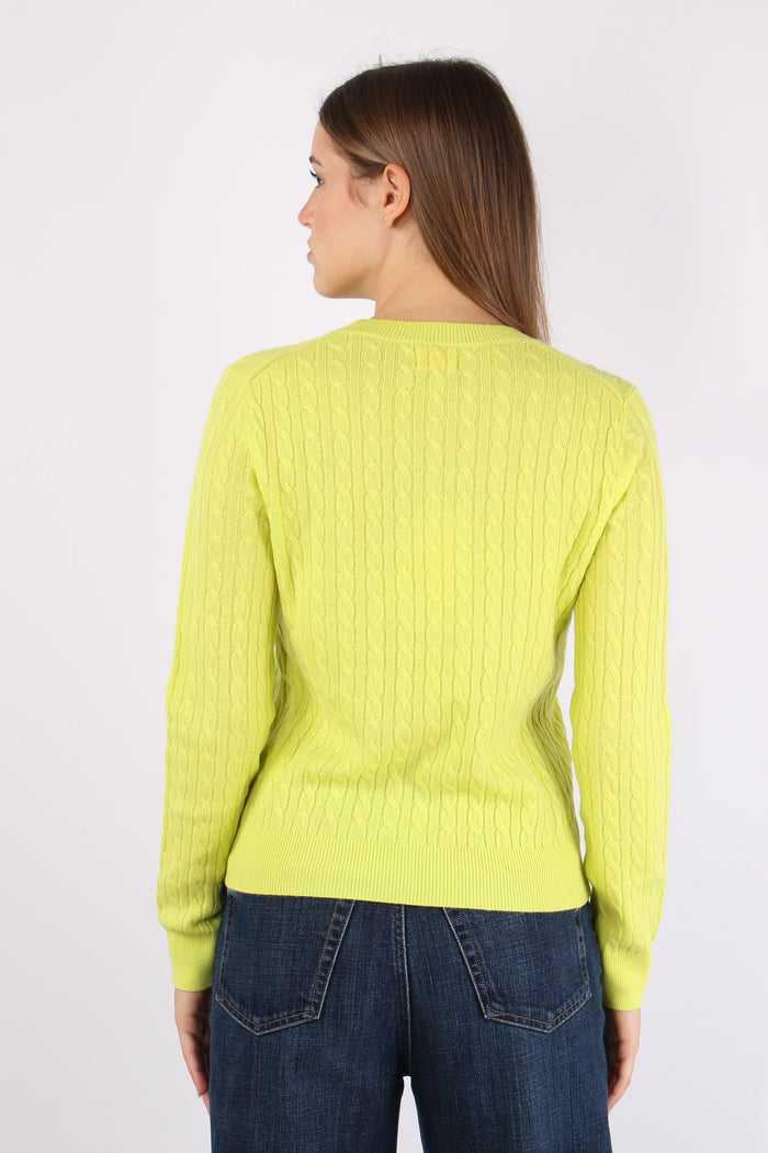 Girocollo Trecce Giallo-4