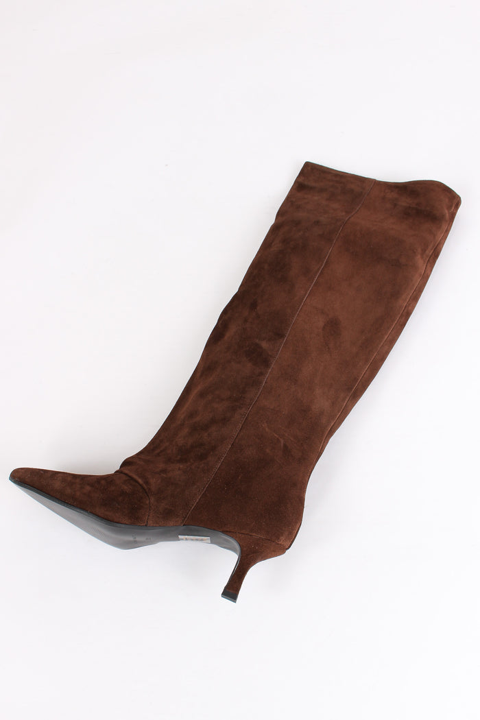 Stivale Camoscio Tacchetto Moro-4