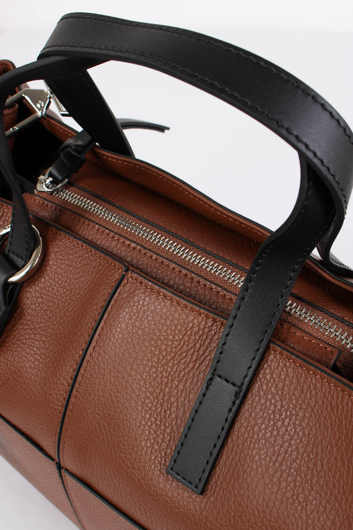 Alosa Shopping 2 Manici Tasche Chocolate-4