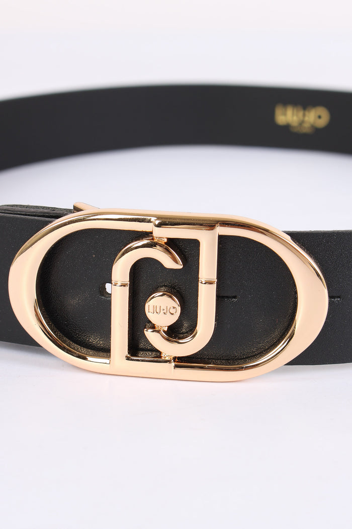 Cintura Alta Logo Nero/gold-3