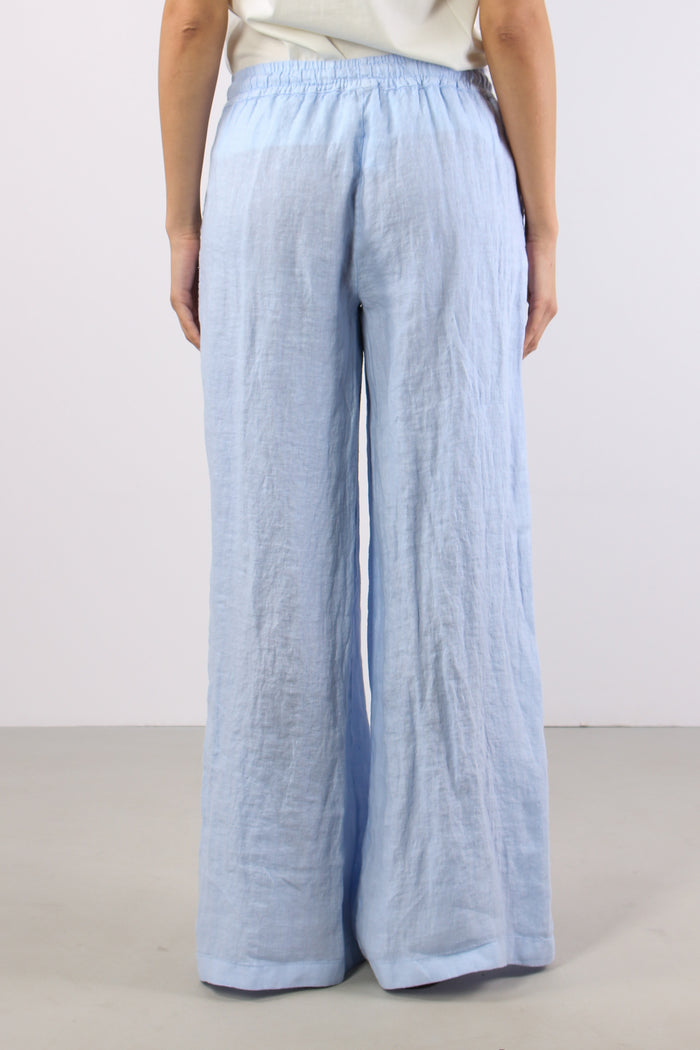 Pantalone Palazzo Lino Azzurro-4