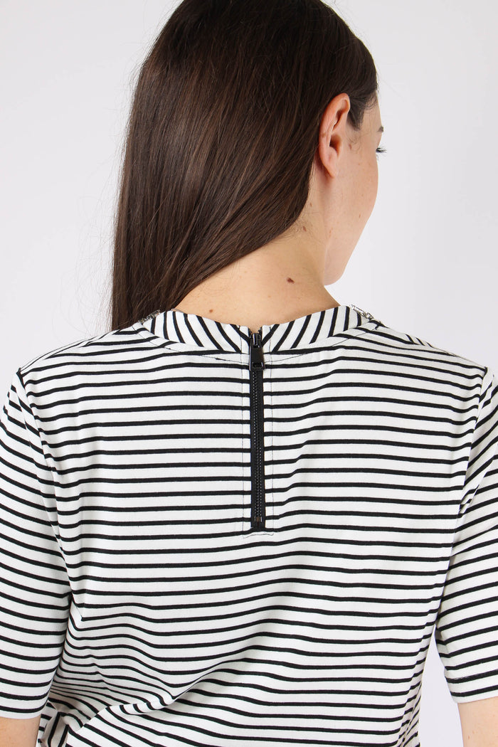 Reichard Maglia Riga Applicazi Nero/bianco-8