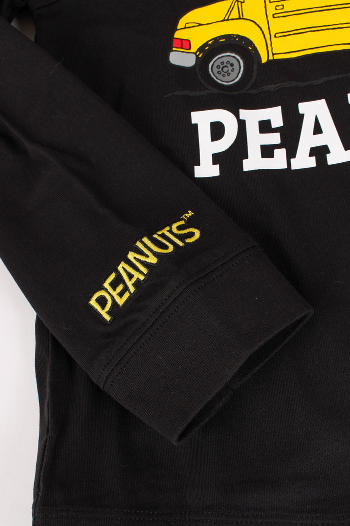 T-shirt Peanuts Stampa Nero-5