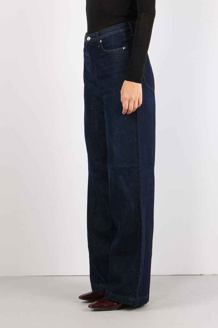 Denim Palazzo Denim Scuro-6