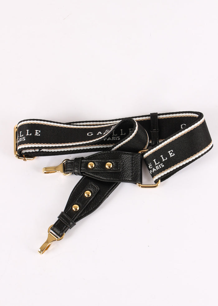 Pochette Tracolla Logo Nero-4