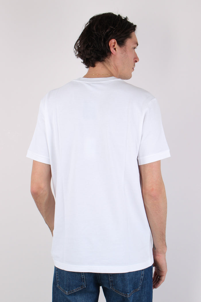 T-shirt Piquet Bianco-4