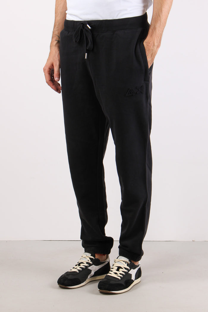 Pantalone Felpa Delavee Nero-3