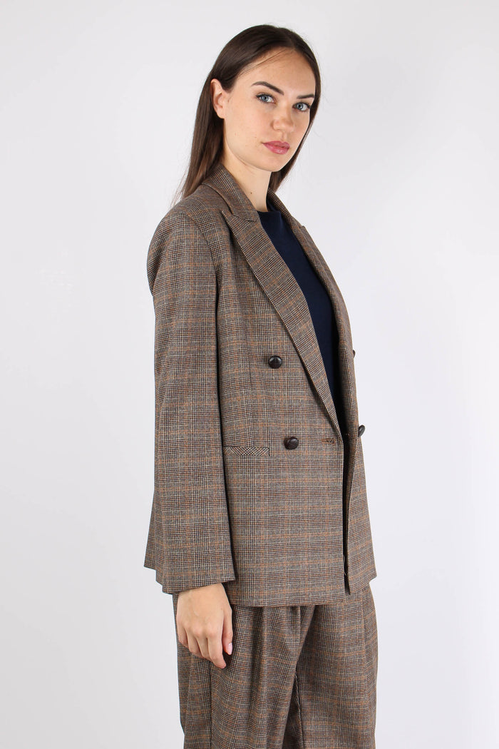 Giacca Galles Bottoni Pelle Kaki/fango-7