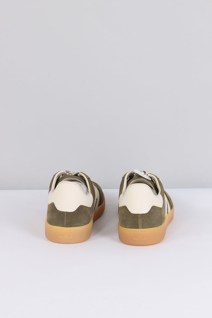 Sneaker Cool Camoscio Verde-4