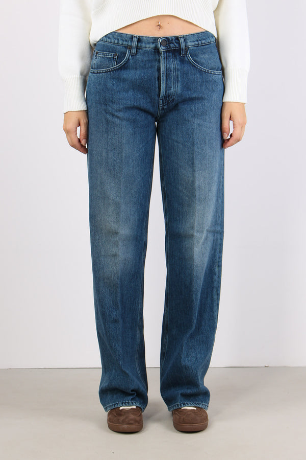 Jacklyn Denim Gamba Larga Denim Medio-2