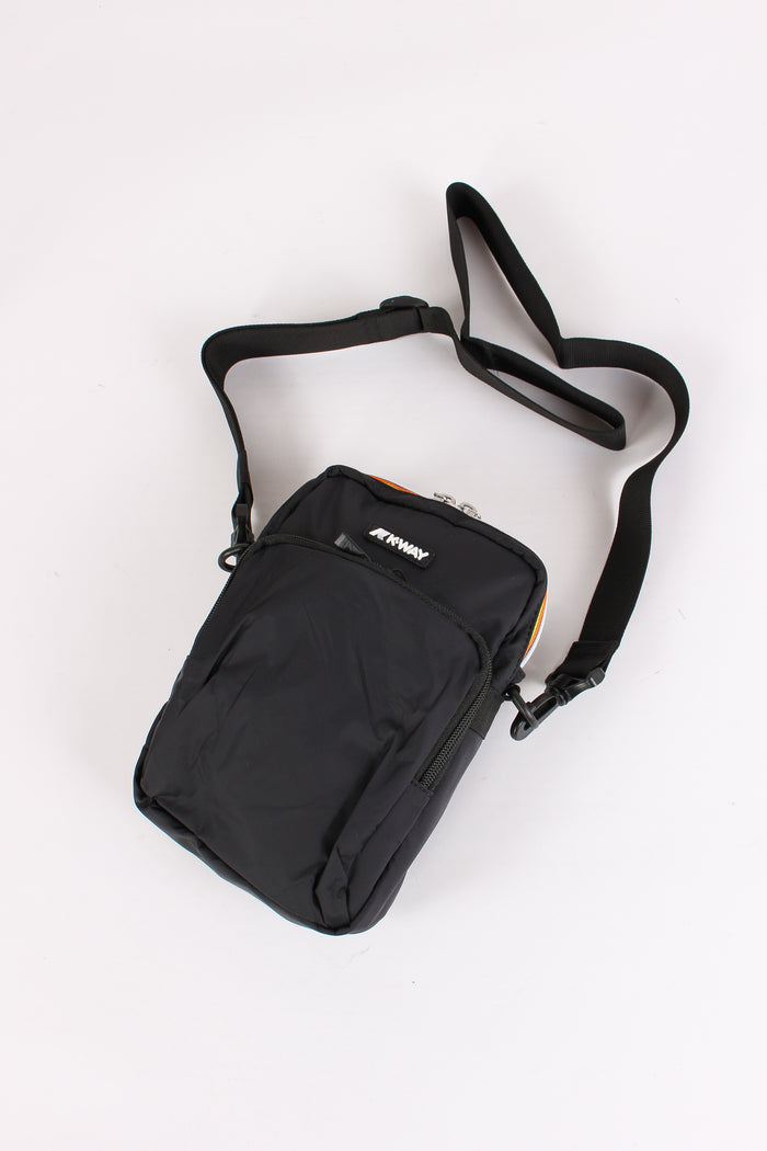 Borsa Tracolla Nylon Black Pure-2