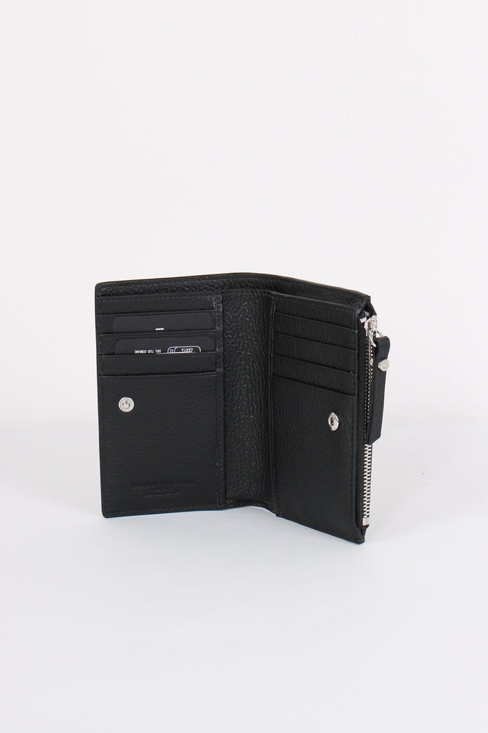Portafoglio Small Zip Nero-5
