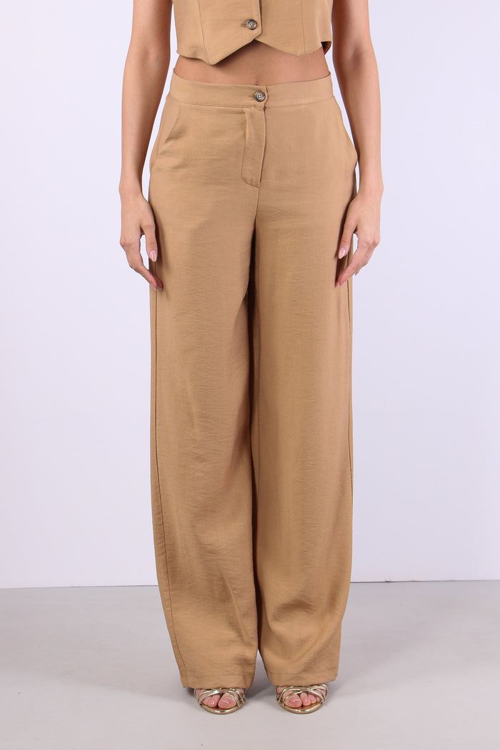 Pantalone Palazzo Misto Viscos Terra-2
