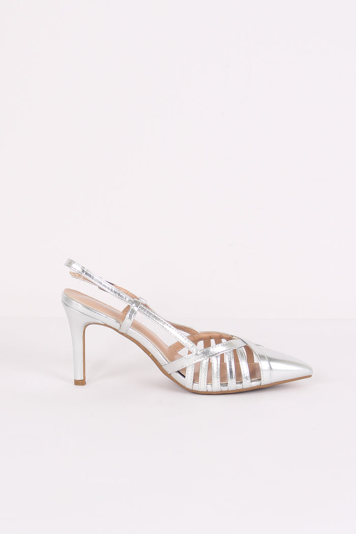 Sandalo Aperture Laterali Silver